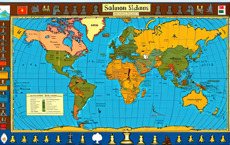 솔로몬 제도 중국 투자 - Economic Development vs. Dependency**

"A bustling marketplace in Honiara, Solomon Islands, with ven...