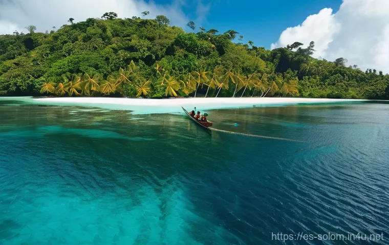 솔로몬 제도 관광 명소 - **Underwater World War II Shipwreck and Marine Life:**
    "An awe-inspiring underwater scene in the...